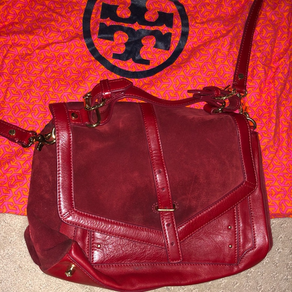 Tory Burch Suede Purse